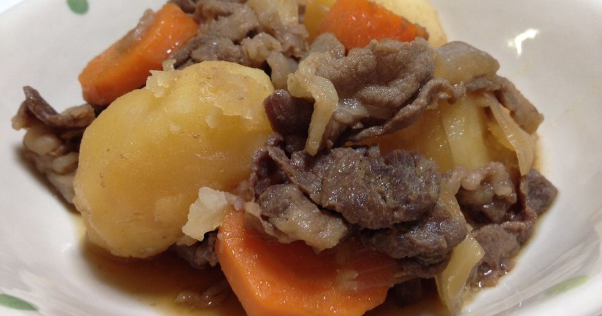アンデスレッドの肉じゃが by masayukiz 【クックパッド】 簡単