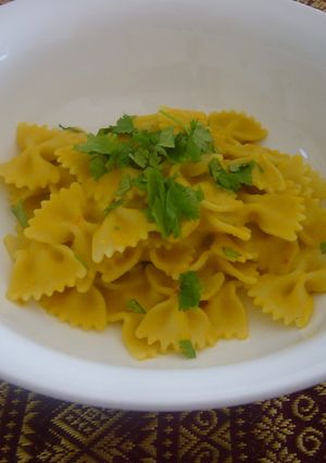 アジアン風パンプキンソースのパスタ-レシピのメイン写真