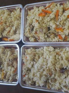 エビ入り炊き込みご飯♪-レシピのメイン写真