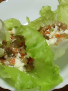 とろふわチーズ入りレタス包み-レシピのメイン写真