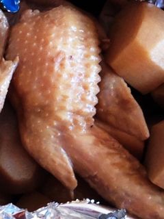 里芋と手羽先の煮物♪-レシピのメイン写真