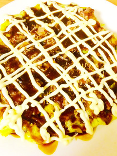 山芋たっぷり!ふわふわお好み焼き-レシピのメイン写真