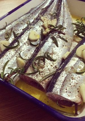 秋刀魚のハーブ塩焼き-レシピのメイン写真
