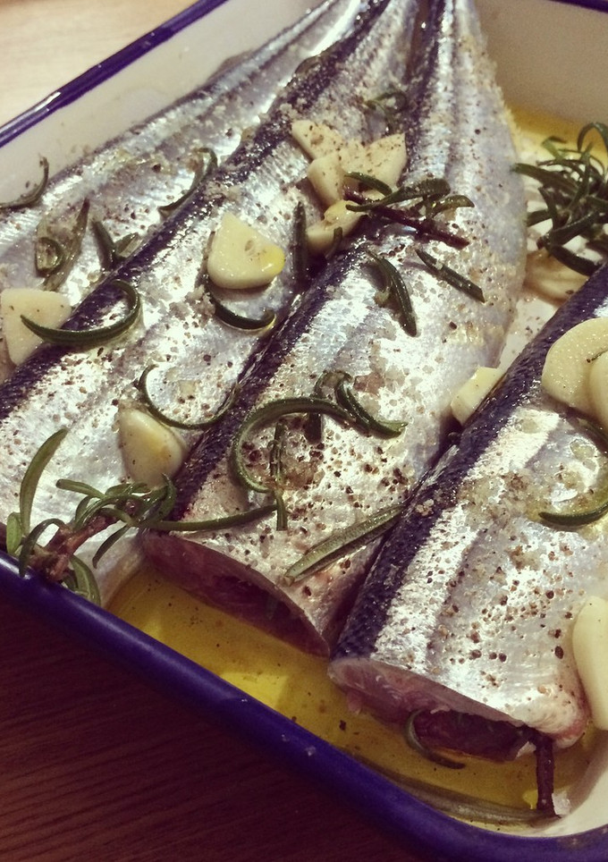 秋刀魚のハーブ塩焼き-レシピのメイン写真
