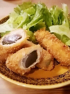 こんにゃくと大葉肉巻きフライ*-レシピのメイン写真