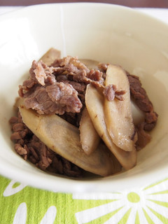 牛肉とごぼうの生姜煮-レシピのメイン写真