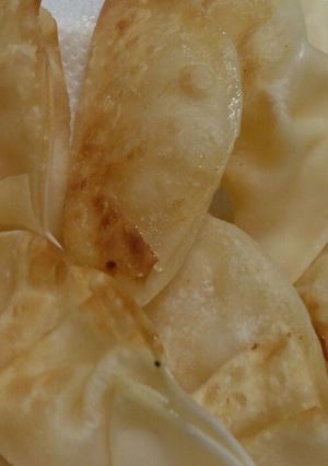 煮りんごの餃子-レシピのメイン写真