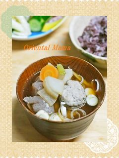 IPA豊富!我が家流いわしのつみれ汁-レシピのメイン写真