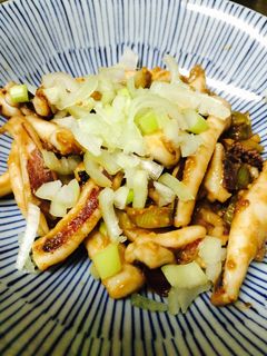 イカのわた炒め-レシピのメイン写真