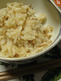しじみとなめ茸の炊き込みご飯-レシピのメイン写真