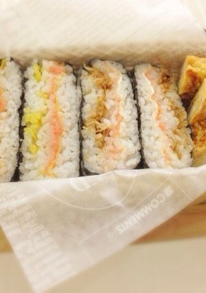 ダブルおにぎらず-レシピのメイン写真