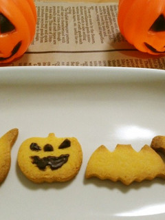 かぼちゃのクッキーでハロウィン-レシピのメイン写真