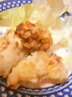 材料三つ♡つみれでゆず風味ナゲット-レシピのメイン写真