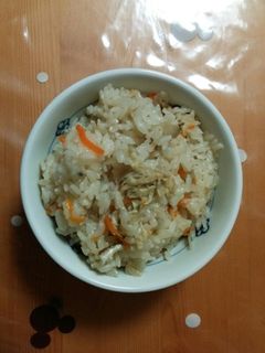 わが家の炊き込みご飯♪-レシピのメイン写真