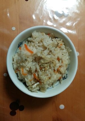 わが家の炊き込みご飯♪-レシピのメイン写真