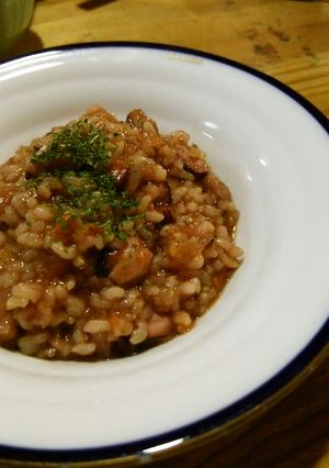 玄米で食感アップ！シーフードリゾット-レシピのメイン写真