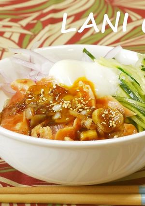 炙りサーモンのピリ辛丼-レシピのメイン写真