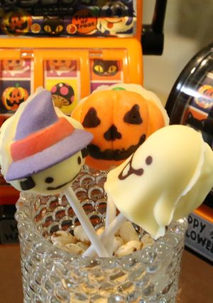 ハロウィン ロリポップ チョコマシュマロ-レシピのメイン写真