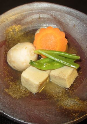 高野豆腐と里芋の含め煮-レシピのメイン写真