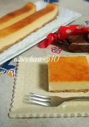ベイクドチーズケーキ＊スティック型にも♪-レシピのメイン写真