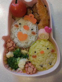 簡単*幼稚園お弁当 *ヒヨコ* キャラ弁-レシピのメイン写真