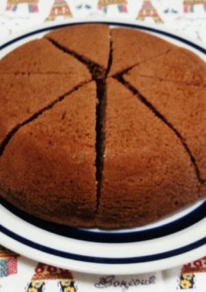 ココアケーキを炊飯器DE ♪-レシピのメイン写真