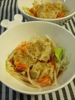 シューマイリメイク!レンジで簡単野菜蒸し-レシピのメイン写真