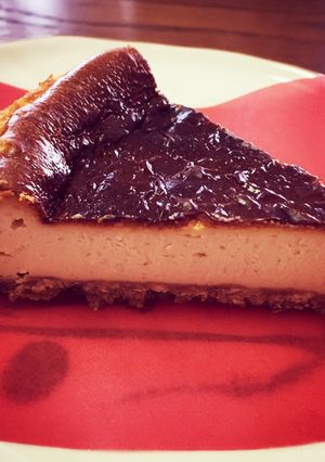 濃厚♡ミキサーで簡単バスク風チーズケーキ-レシピのメイン写真