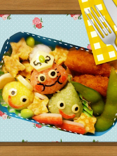 ☆キャラ弁 ドラクエ スライム☆-レシピのメイン写真