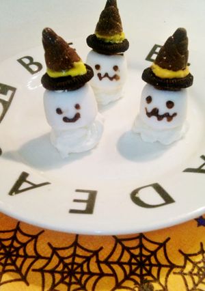 ハロウィンの飾り☆ゴースト-レシピのメイン写真