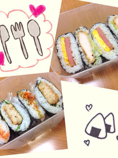 おにぎらず☆覚え書-レシピのメイン写真