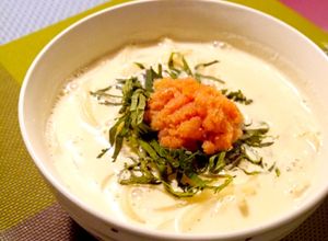 味噌が決め手！豆乳明太子うどん♡温まる-レシピのメイン写真