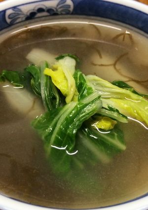 超手抜き★一人前もずくスープもどき-レシピのメイン写真