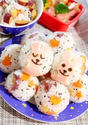 秋のホクホクさつまいも混ぜごはん♪-レシピのメイン写真