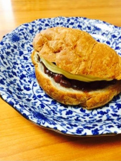あんバター♡和風クロワッサンサンド-レシピのメイン写真