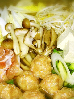 寒い日はあったまろ~♪鶏だんご鍋-レシピのメイン写真