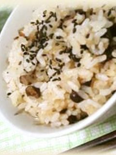甘納豆おこわ-レシピのメイン写真