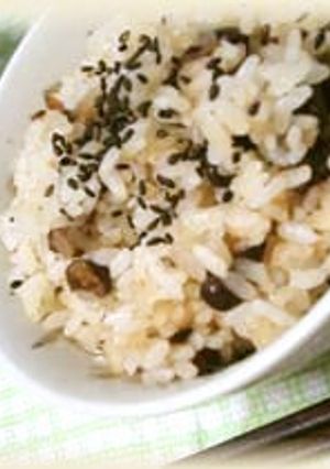 甘納豆おこわ-レシピのメイン写真
