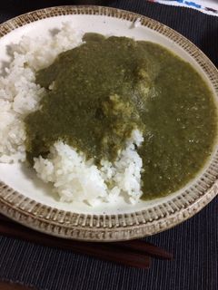 ほうれん草ポタージュからのカレー-レシピのメイン写真