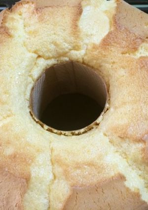 ふわふわかぼちゃのシフォンケーキ-レシピのメイン写真