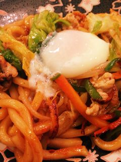 かつお節ポイント焼きうどん-レシピのメイン写真