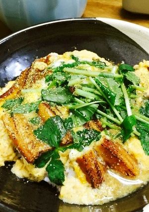 穴子の卵とじ丼-レシピのメイン写真