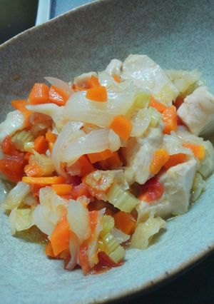 炊飯器にお任せ☆鶏肉と野菜の煮込み-レシピのメイン写真