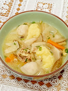 温まる~♡簡単!大分名物だんご汁-レシピのメイン写真