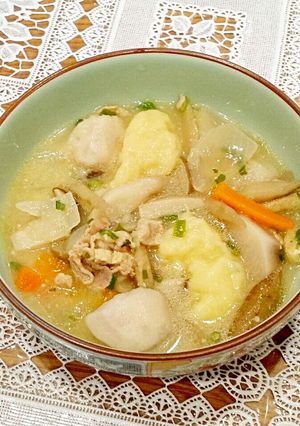 温まる~♡簡単!大分名物だんご汁-レシピのメイン写真