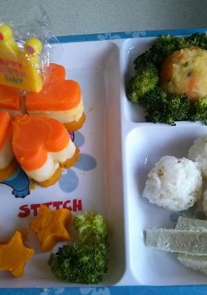 離乳食♪野菜ケーキとおかず♪-レシピのメイン写真