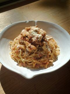 バジルペーストで♪きのこのトマトパスタ-レシピのメイン写真