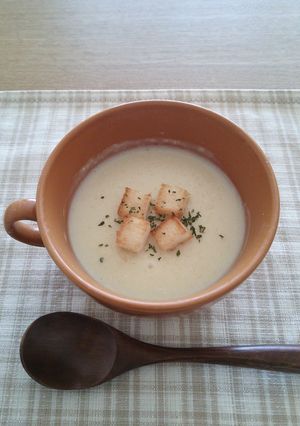 レンジで簡単☆煮込まない和風ポタージュ-レシピのメイン写真