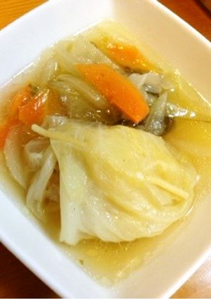 寒い日に☆中華風ロールキャベツ-レシピのメイン写真