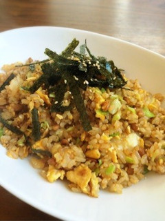 納豆チャーハン-レシピのメイン写真
